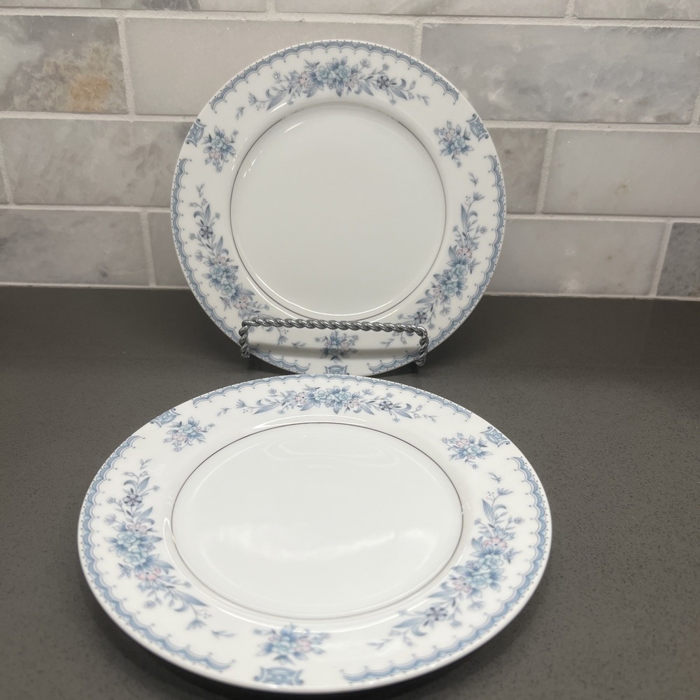 2 Fine China Society Harmony #5217 dessert plates